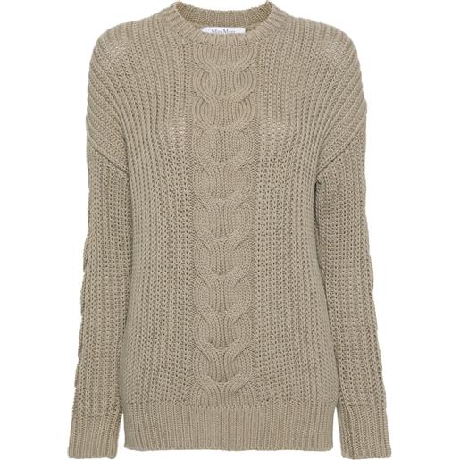 Max Mara maglione acciaio - verde