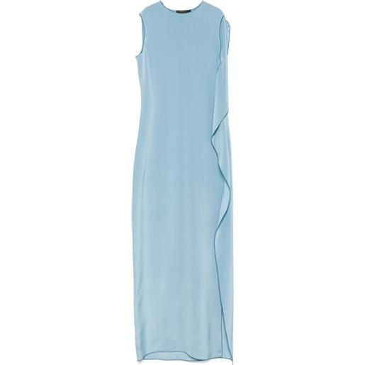 Max Mara abito lungo odessa - blu