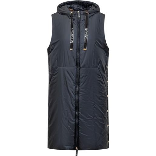 Max Mara gilet impermeabile - nero