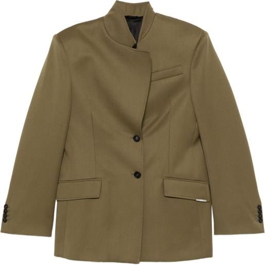 The Attico blazer monopetto - verde