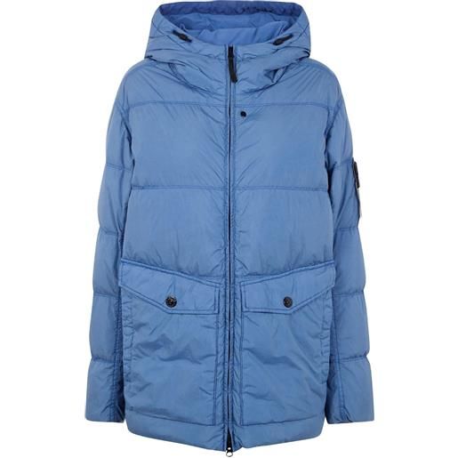 Stone Island giacca con cappuccio - blu