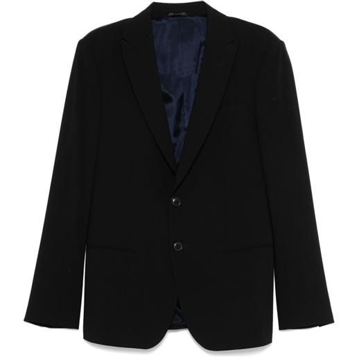 Giorgio Armani blazer monopetto - nero