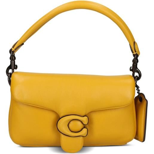 Coach borsa a tracolla pillow tabby mini - giallo