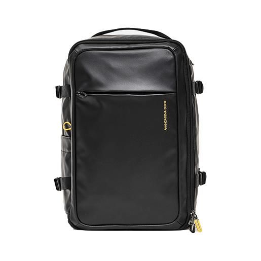 MANDARINA DUCK eco coated zaino da viaggio con spallacci black
