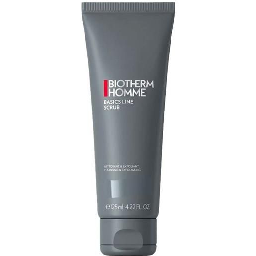 Biotherm basic line scrub - esfoliante uomo 125 ml
