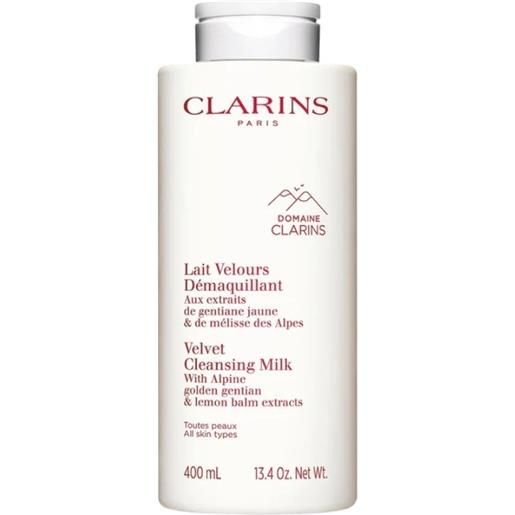 Clarins velvet cleansing milk 400ml