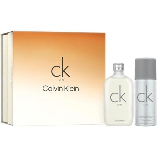 Calvin Klein ck one eau de toilette 100 ml + deo spray 150 ml cofanetto