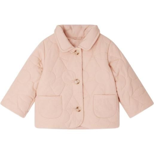 Bonpoint piumino con motivo geometrico - rosa