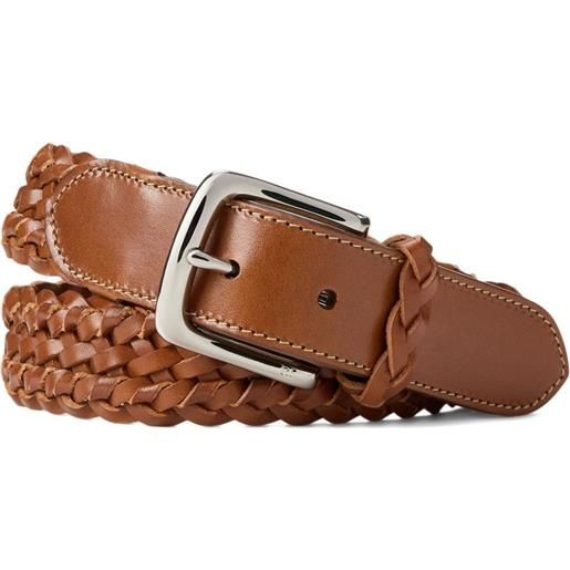 Ralph Lauren Purple Label cintura in pelle - marrone