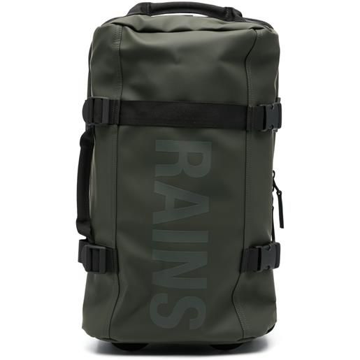 Rains borsa da viaggio con stampa - verde