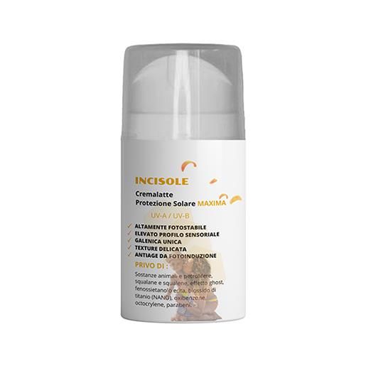 Incimar incisole crema latte protezione solare alta 100 ml