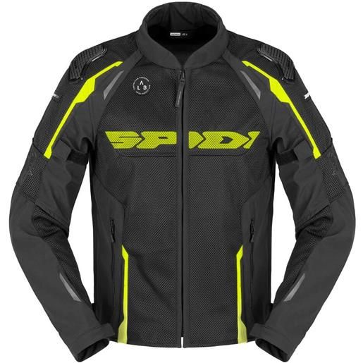 Spidi giubbotto moto tessuto Spidi race warrior 2 net giallo fluo