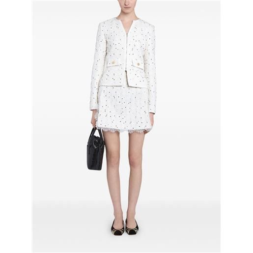 Giambattista Valli minigonna a pois - bianco