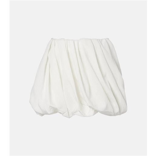 JW Anderson minigonna gessata