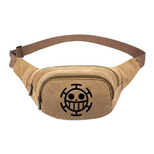 WANHONGYUE one piece anime marsupio in tela sportiva sacca regolabile cintura borsa da viaggio /1