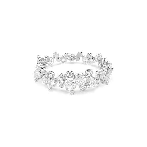 Swarovski braccialetto constella, taglio misto, bianco, placcato rodio