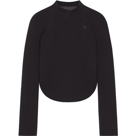 Courrèges blazer crop - nero