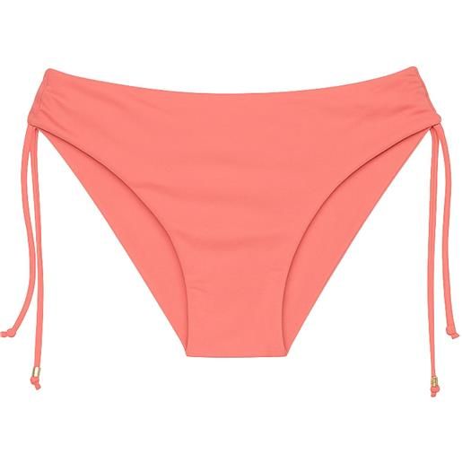 TWINSET slip mare twinset in tonalità corallo intenso