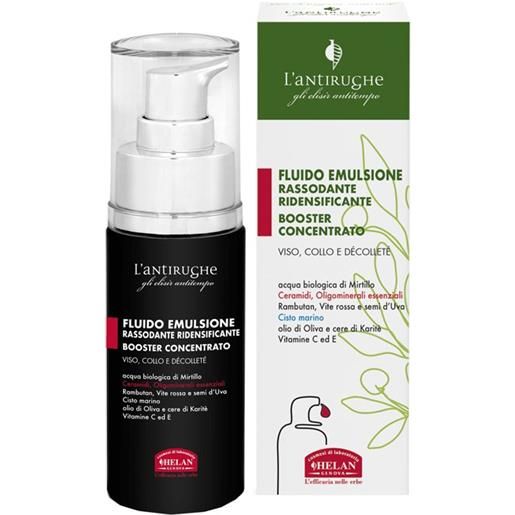 HELAN elisir antitempo l'antirughe fluido emulsione rassodante ridensificante booster concentrato 30 ml
