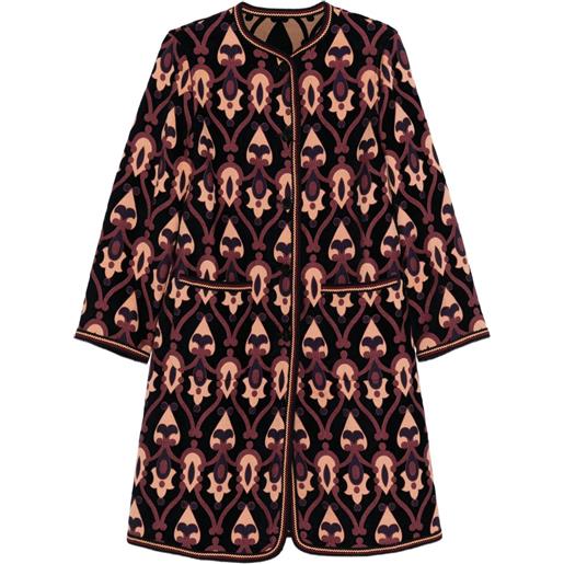 ETRO cappotto con stampa paisley - blu