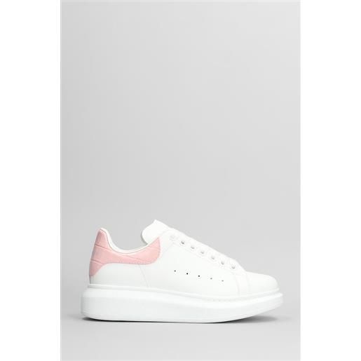 Alexander McQueen sneakers oversize sneak in pelle bianca
