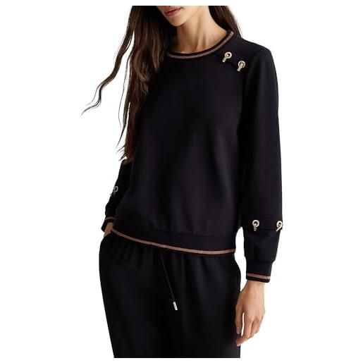 Liu Jo Jeans liu jo felpa nero tf4092fs090 nero xl