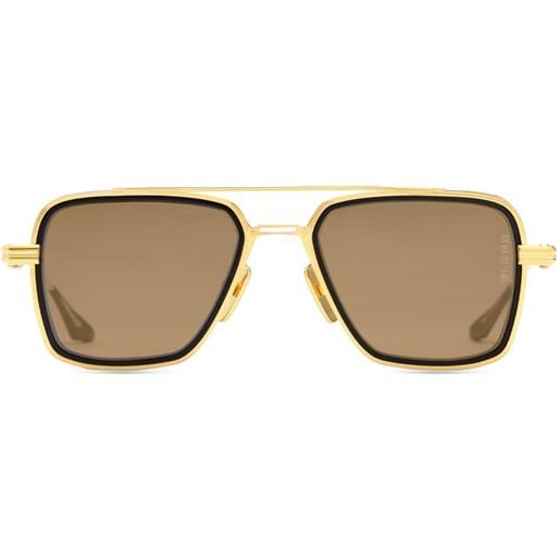 Dita Eyewear occhiali da sole squadrati - oro
