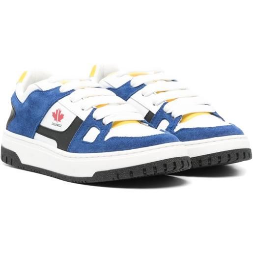 DSQUARED2 KIDS sneakers con stampa - bianco