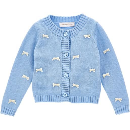 Monnalisa cardigan fiocchini Monnalisa