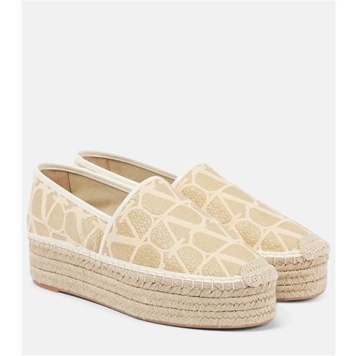 Valentino Garavani espadrillas toile iconographe