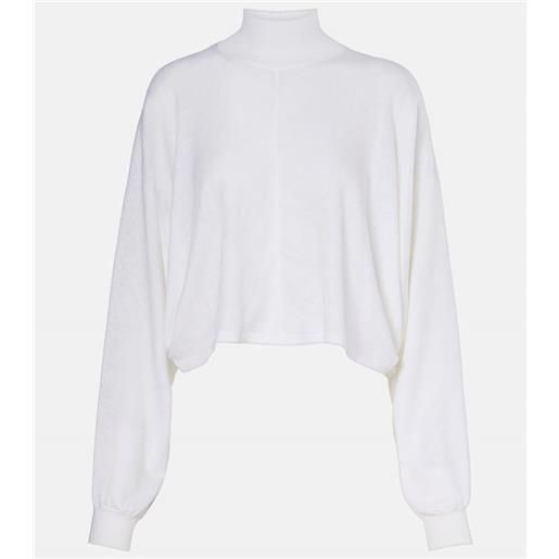 Alaia alaã¯a dolcevita cropped in lino