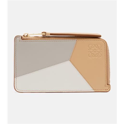 Loewe portacarte puzzle in pelle