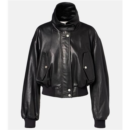 Nour Hammour bomber briar in pelle