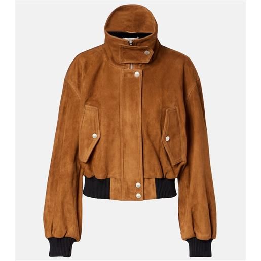 Nour Hammour bomber briar in suede