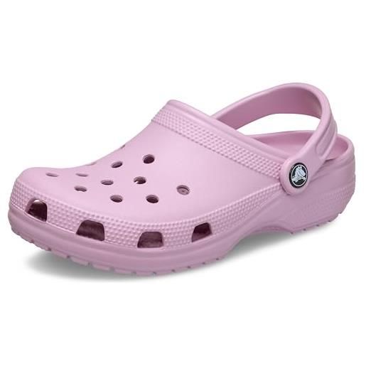 Crocs zoccoli classici unisex per adulti, ortensia, 10 women/8 men