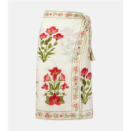 Agua by Agua Bendita pareo emelina in cotone e seta