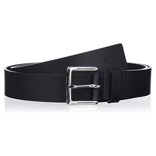 Calvin Klein Jeans classic belt 35mm cintura, black, 115 cm uomo