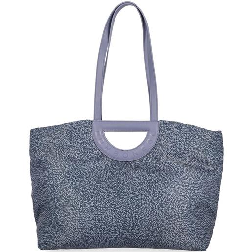 Borbonese borsa shopper bouche large