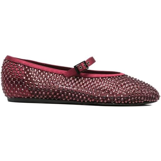 Le Silla ballerine gilda con cristalli - rosso