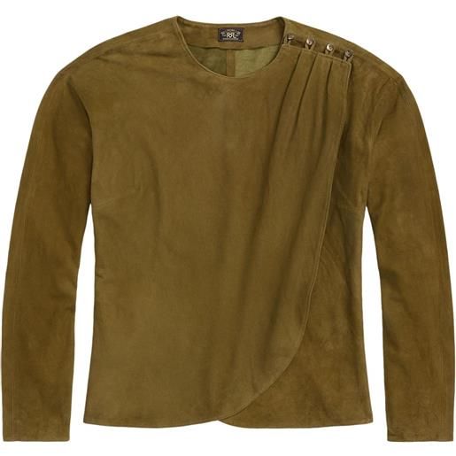 Ralph Lauren RRL blusa bennington - marrone
