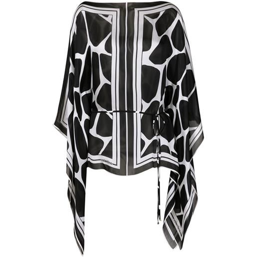 Valentino Garavani copricostume bicolore - nero