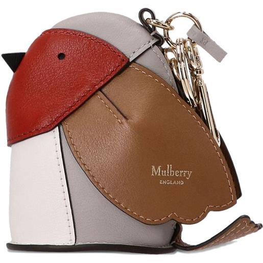 Mulberry portachiavi a forma di uccello - grigio