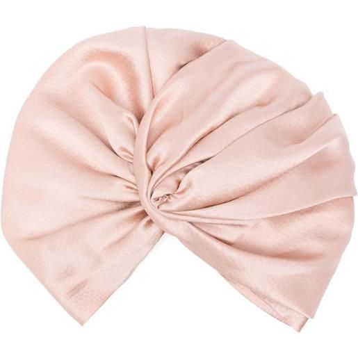 Jennifer Behr turbante con fiocco - rosa