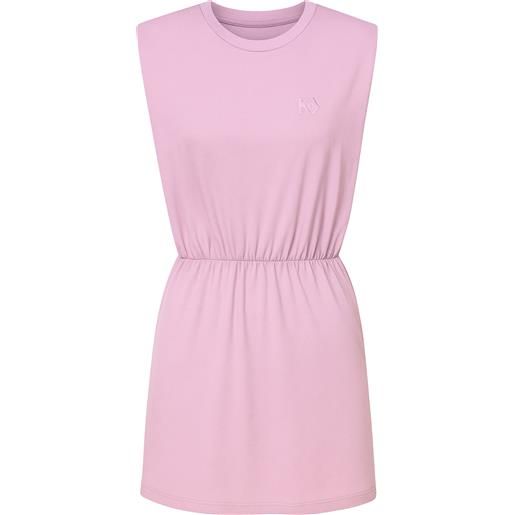 Kostumn1 abito corto smanicato Kostumn1 in jersey di cotone rosa