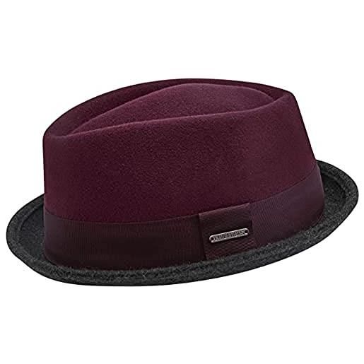 CHILLOUTS neal hat, bordeaux/grey, l-xl