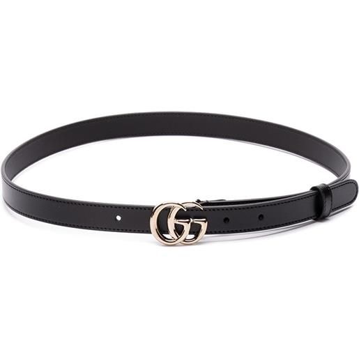 Gucci `gg marmont` thin belt