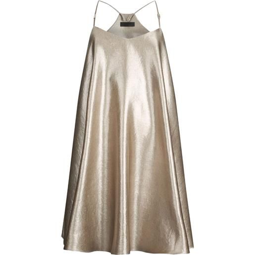 LIU JO abito lamé - oro