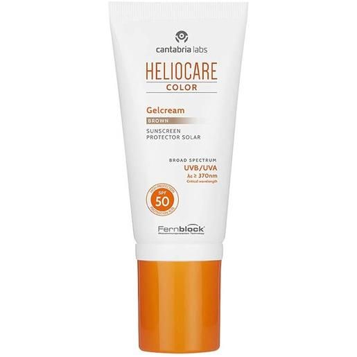 Heliocare - gel protettivo colorato brown spf50+ confezione 50 ml
