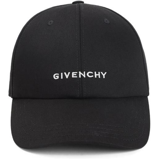Givenchy cappello da baseball con logo - nero