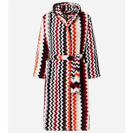 Missoni accappatoio best zigzag in spugna di cotone
